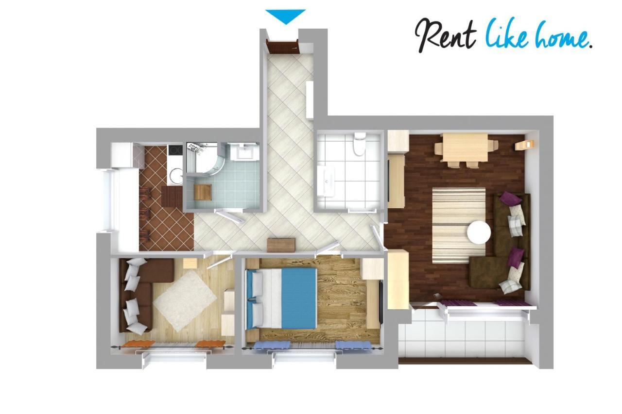 W Rent Like Home - Chramcowki Przy Dworcu Zakopane Luaran gambar